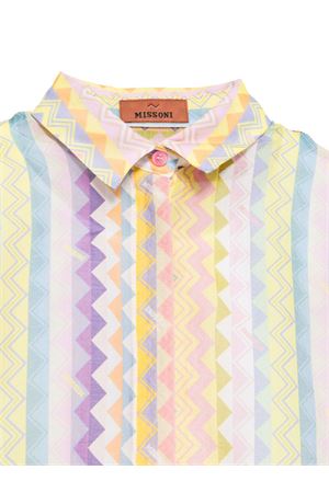 multicolor cotton dress MISSONI KIDS | MW1A60K0216999